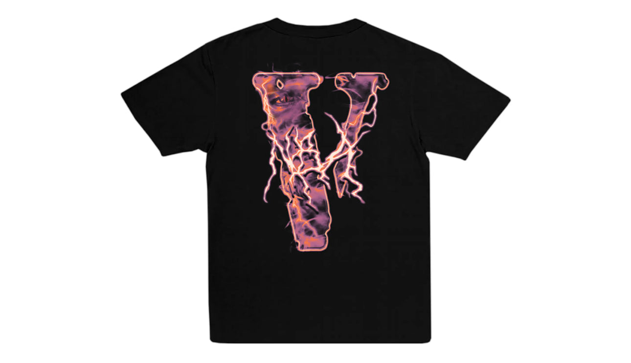 Vlone x Never Broke Again Eyes Tee Black