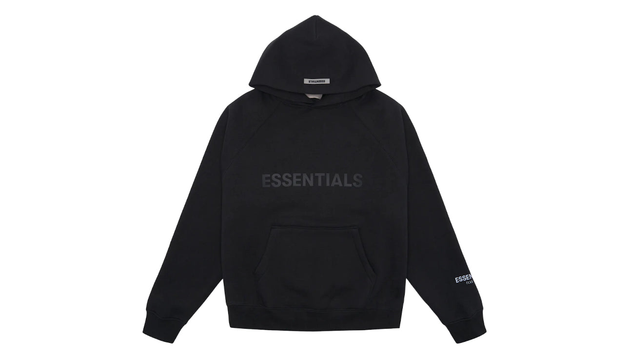 Fear Of God Essentials Pullover Hoodie Applique Logo Dark Slate/Stretch Limo/Black