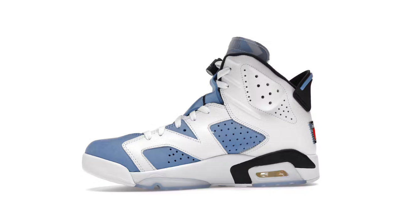 Air Jordan 6 Retro UNC White