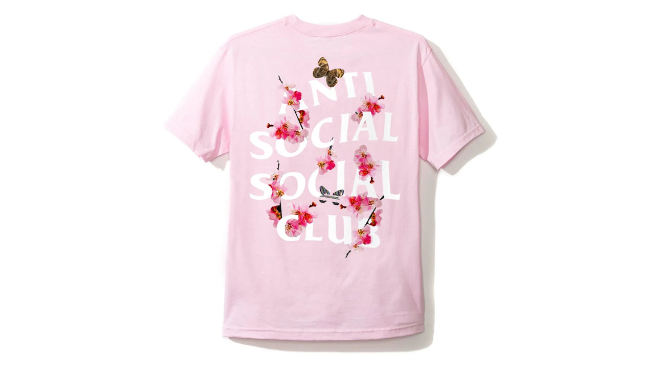 Anti Social Social Club Kkoch Tee Pink