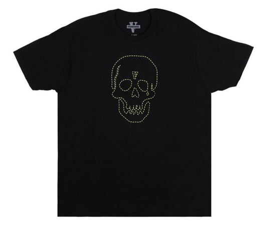 Vlone x Neighborhood Skull Tee             Black/Green