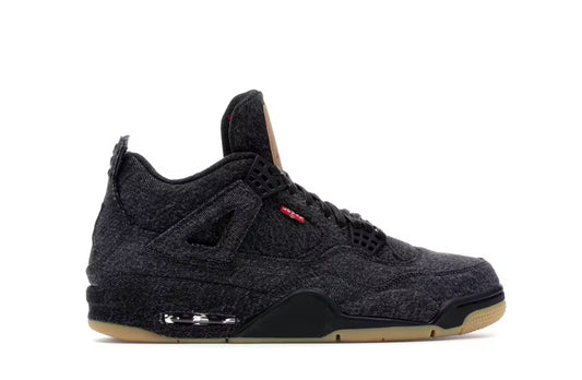 Air Jordan 4 Retro                                    Levi’s Black (Levis Tag)