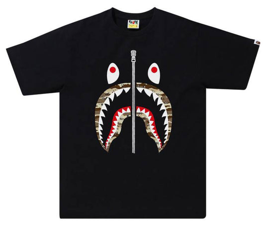 Bape Desert Camo Shark Tee