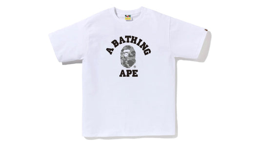 Bape Honeycomb Camo College Tee