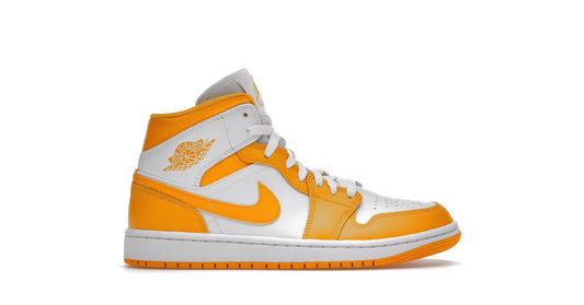 Air Jordan 1 Mid                                White University Gold