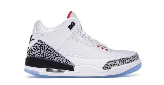 Air Jordan 3 Retro                                Free Throw Line(White Cement)